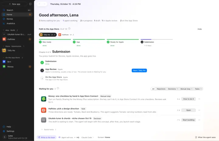 Appto: Many apps and agents
